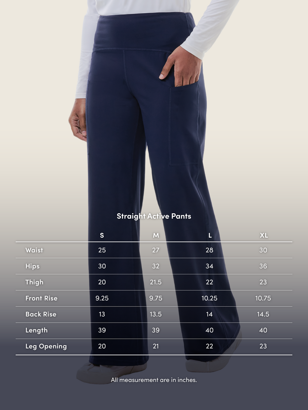 Straight Active Pants