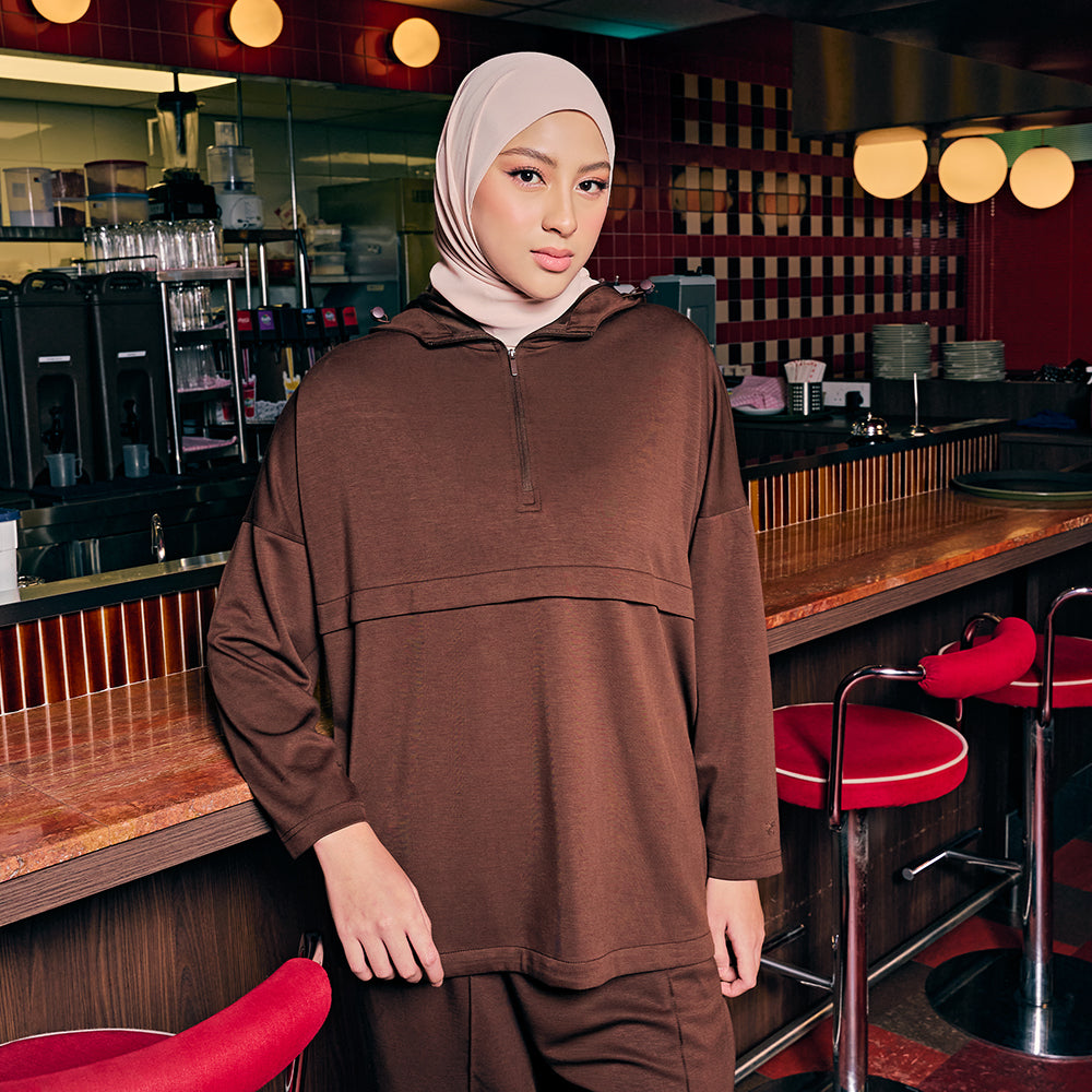 Half Zip Sweatshirt