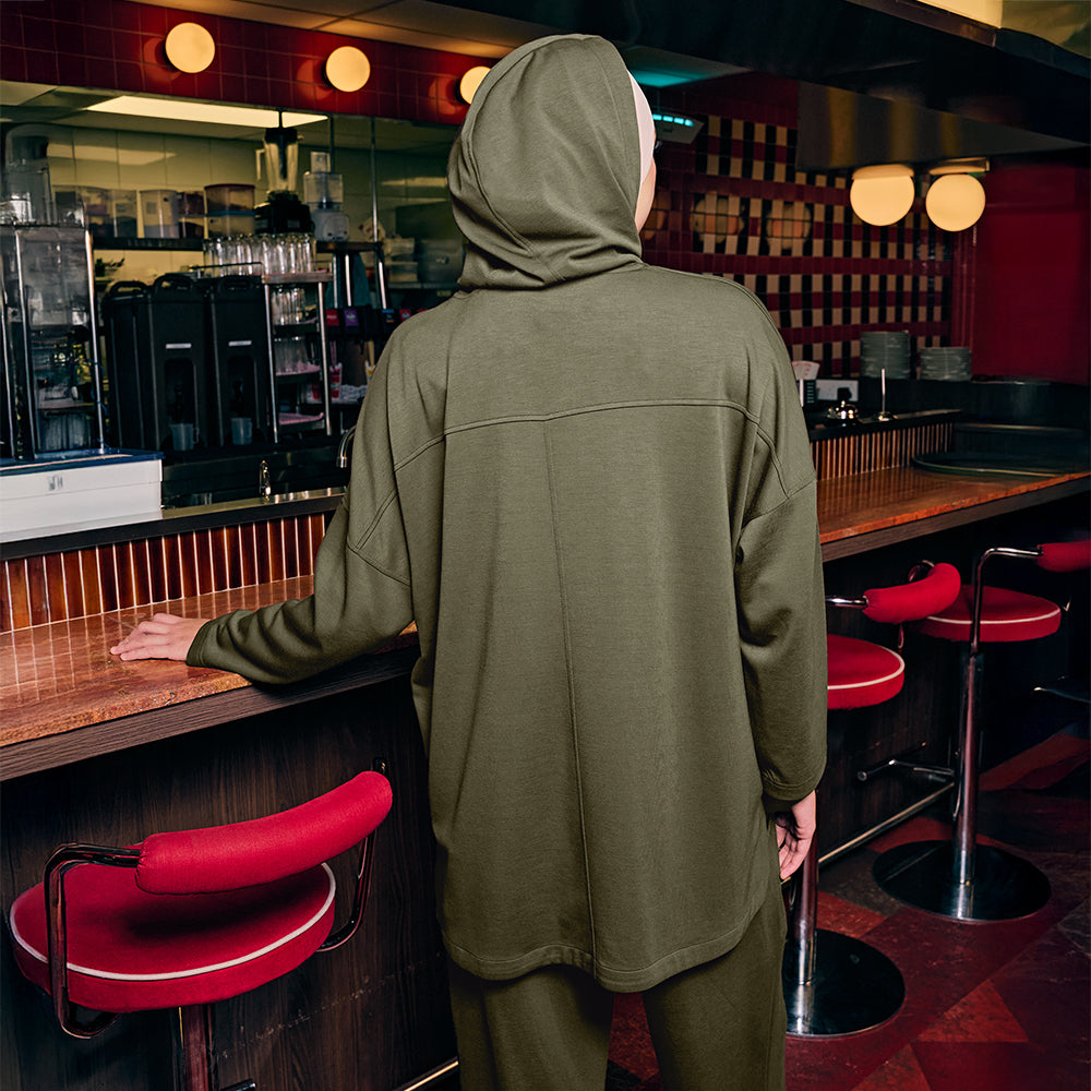 Half Zip Sweatshirt