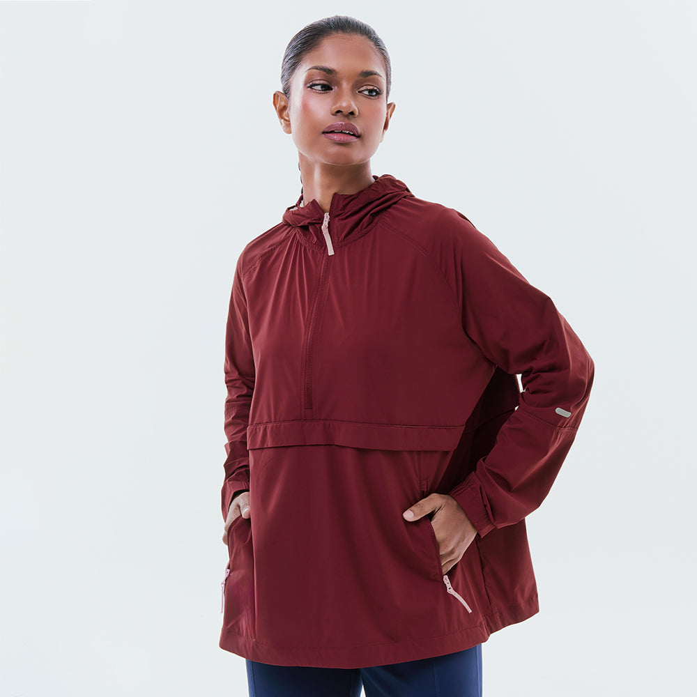 Lightweight Half Zip Parka
