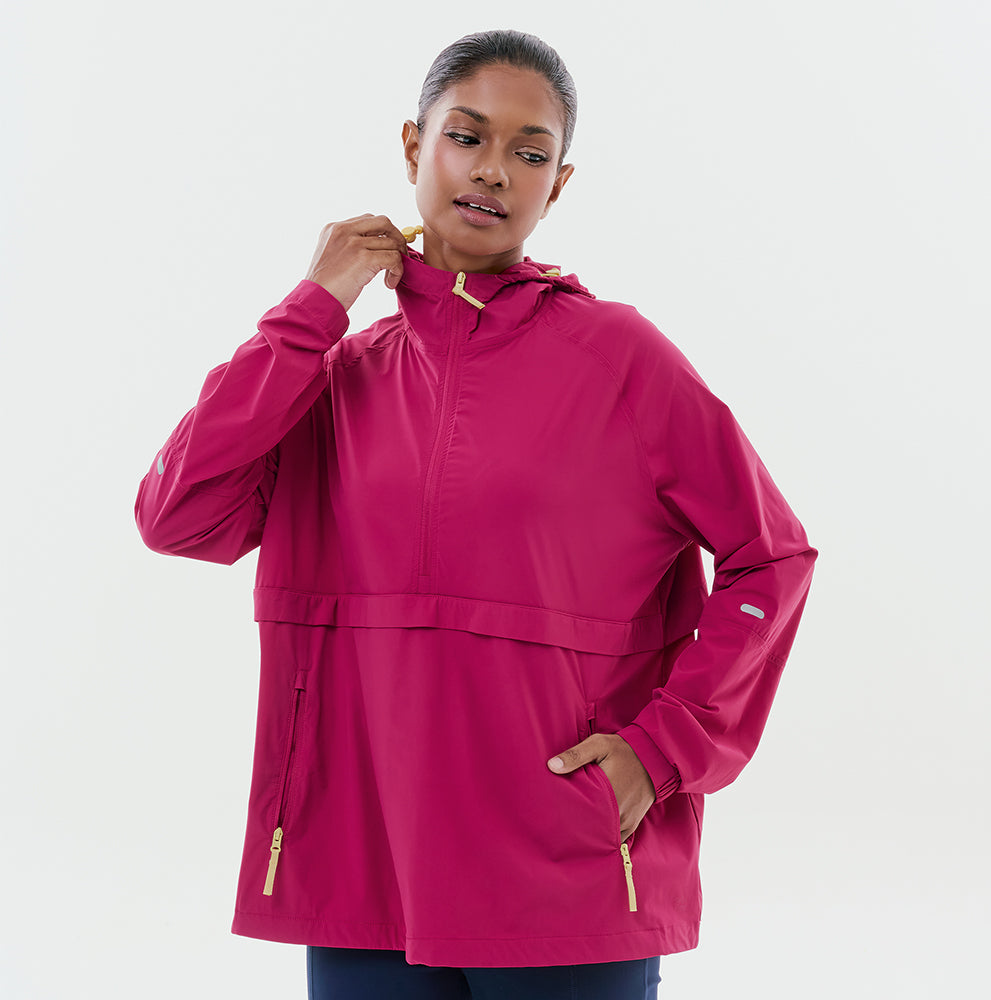Lightweight Half Zip Parka