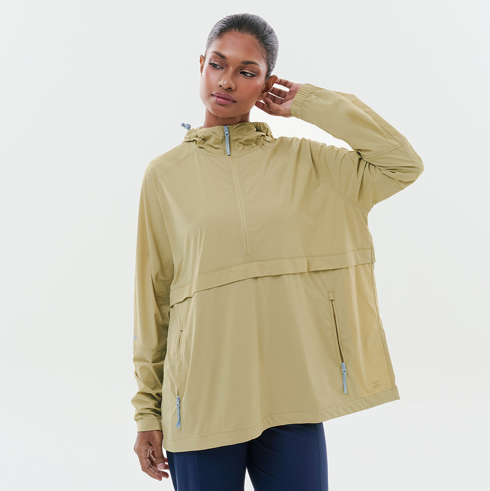 Lightweight Half Zip Parka