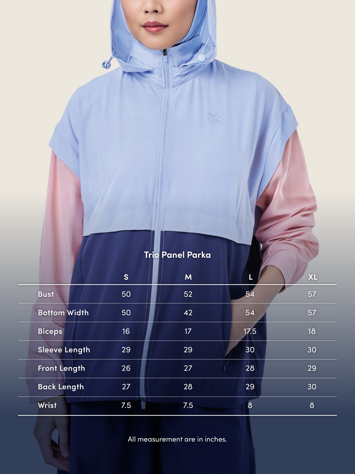 Trio Panel Parka